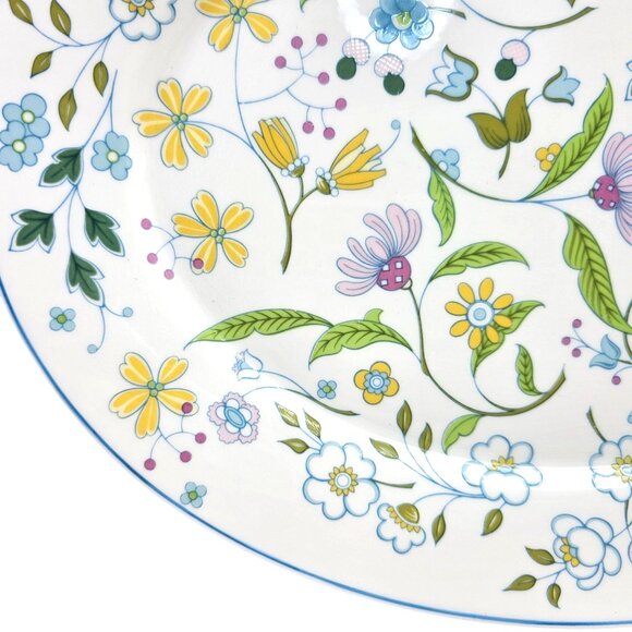 Spode Afton Floral 13" Bone China Oval Serving Platter Made In England - Picture 4 of 13